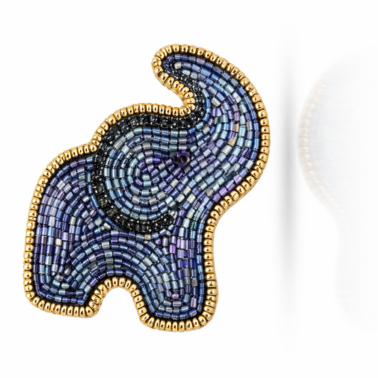 Elephant - Hair Clip