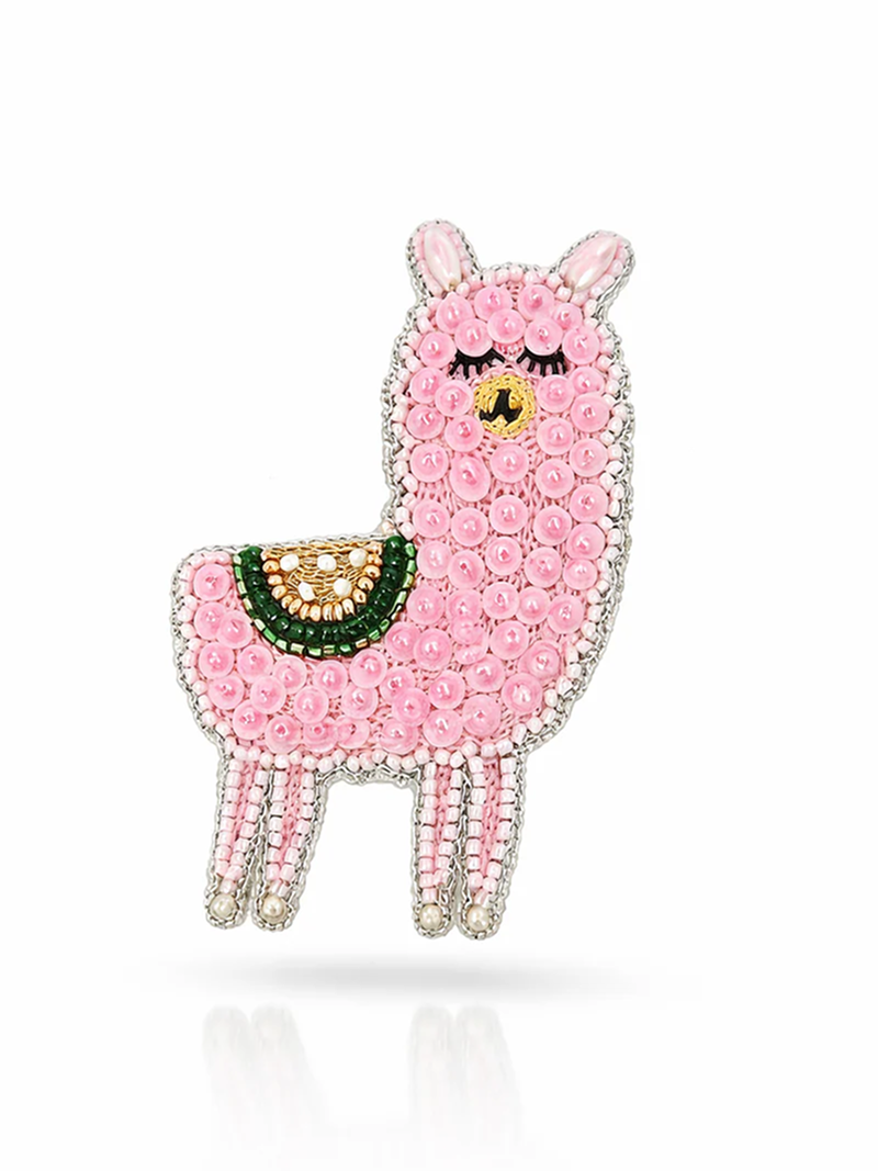 Handmade Crochet Brooches for Kids | Little Pink Llama India
