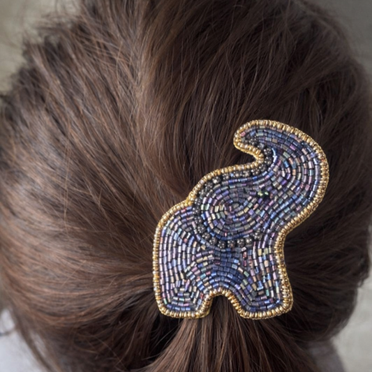 Elephant - Hair Clip