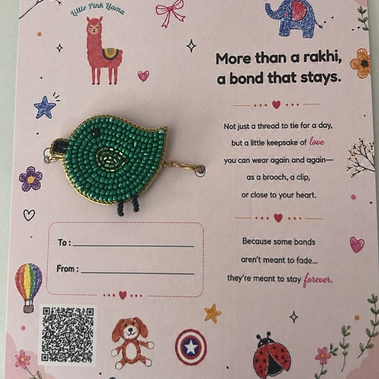 Bird Rakhi Reusable