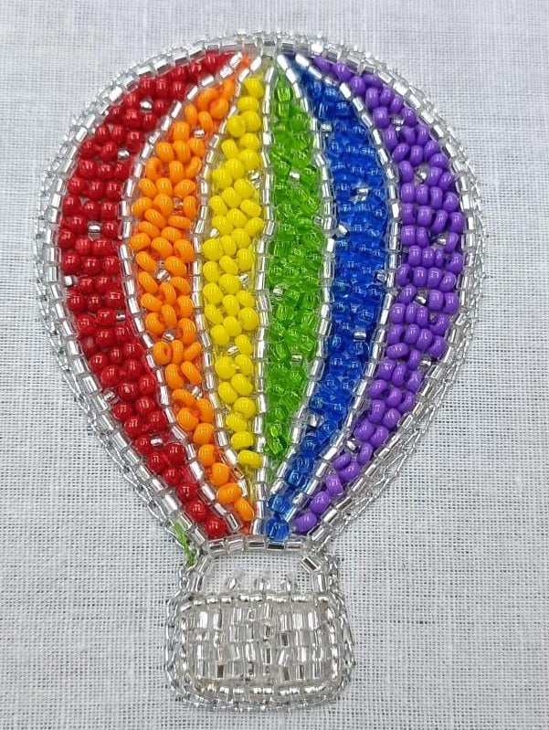 Hot Air Baloon - Hair Clip