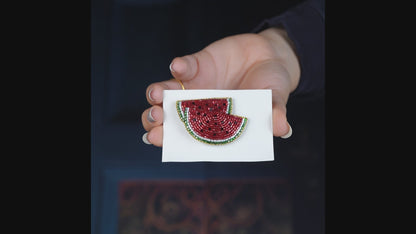 Watermelon - Brooch
