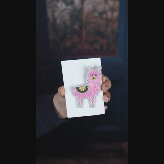 Llama - Brooch