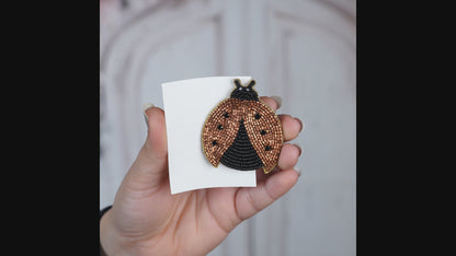 Ladybug - Brooch