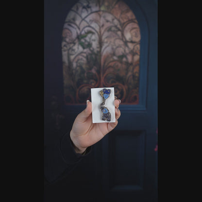 Elephant With Balloons - Hair Clip